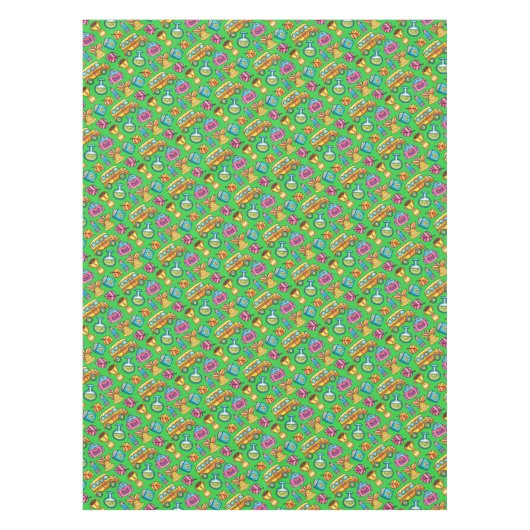 Happy School Tablecloth Table Cover Tischdecke (Vorderseite)