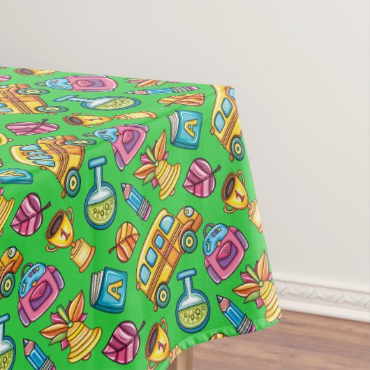 Happy School Tablecloth Table Cover Tischdecke (Beispiel)