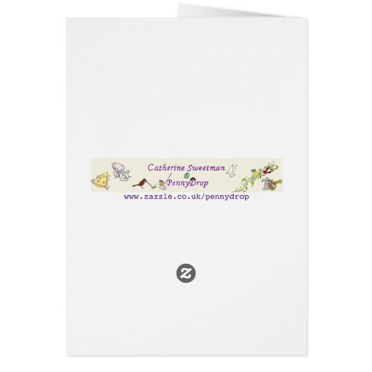 Happy schreiend Ziege Day Funny Quirky Zeichnend (Hinten)