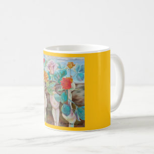 Happy Schwangere Rose Kaffeetasse