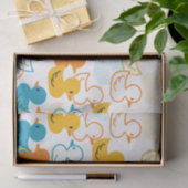 Happy Schwimmen ein Paddeln Muster II Seidenpapier (Geschenk)