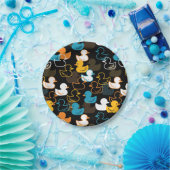 Happy Schwimmen ein Paddeln von Enten Muster Pappteller (Party)