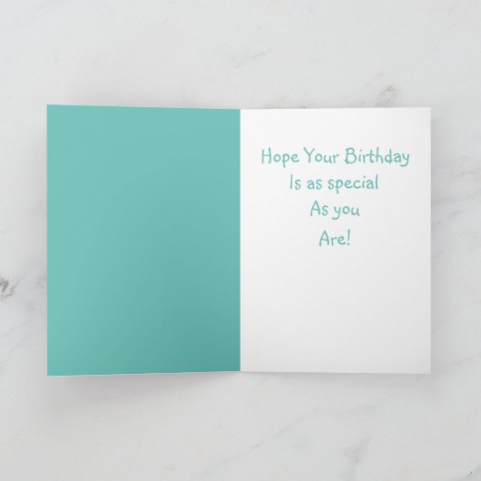 Happy Scientist Birthday Card Karte (Innenseite)