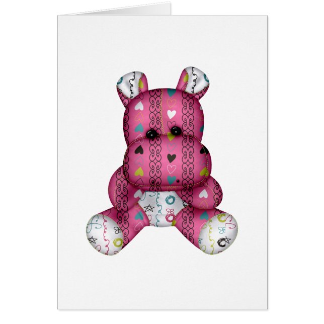 Happy Scribble Herz Hippo (Vorne)