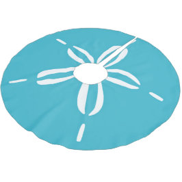 Happy Seashore | Beach Sand Dollar Weihnachten Polyester Weihnachtsbaumdecke