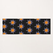 HAPPY SEED YOGA MAT MIT ROSE UND CUSTOM INITIAL YOGAMATTE (Rückseite (Horizontal))