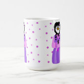 Happy Seollal Penguin Kaffeetasse (Mittel)