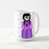 Happy Seollal Penguin Kaffeetasse (VorderseiteRechts)