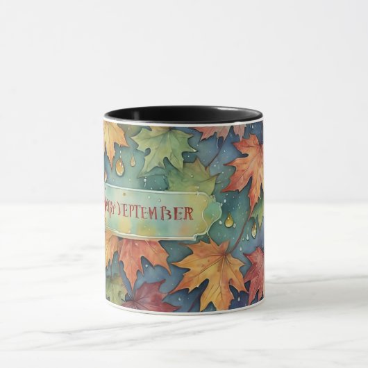 Happy September Tasse (Zentrum)