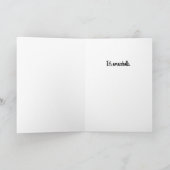 Happy Shack New Zuhause Grußkarte Dankeskarte (Innenseite)