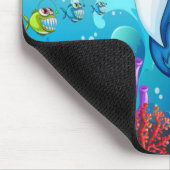 Happy Shark Cartoon-23685 Mousepad (Ecke)