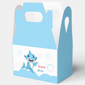 Happy Shark Family  Geschenkschachtel (Offen)