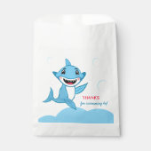 Happy Shark Family Thank You Geschenktütchen (Vorderseite)