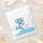 Happy Shark Family Thank You Geschenktütchen (Ausgeschnitten)