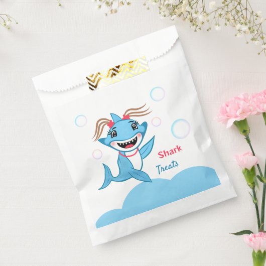 Happy Shark Family Thank You Geschenktütchen (Versiegelt)