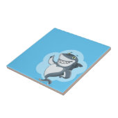 Happy shark fliese (Seite)