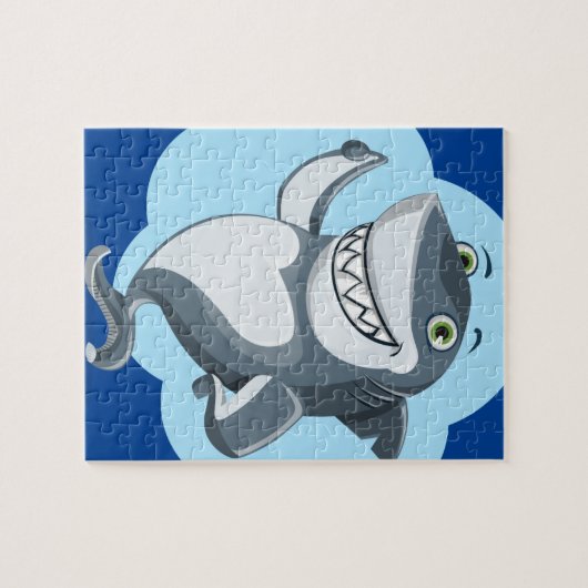 Happy shark puzzle (Horizontal)