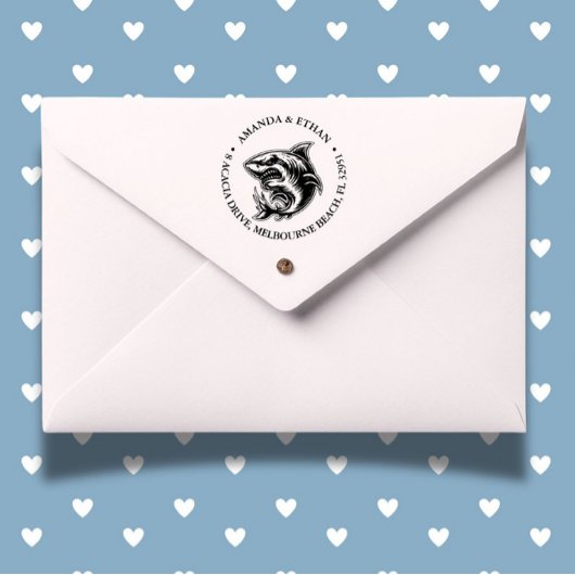 Happy Shark Theme Permastempel