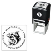 Happy Shark Theme Permastempel (Beispiel)