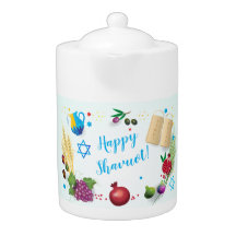 Happy SHAVUOT dekorative Ornament sieben Arten