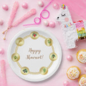 Happy SHAVUOT dekorative Ornament sieben Arten Di Pappteller (Party)