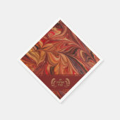 Happy Shavuot Fest der Woche Hebräisches Papier Serviette (Ecke)