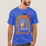 Happy Shavuot Jewish Rainbow Hebrew Judaism Holida T-Shirt<br><div class="desc">Happy Shavuot jüdischer Regenbogen Hebräischer Judaismus Holiday.</div>