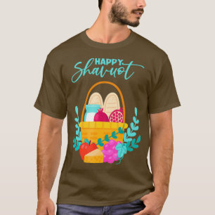Happy Shavuot Jüdische Feier Hebräisches Judentum T-Shirt
