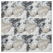 Happy Sheep Family Stoff (Muster)