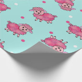 Happy Sheep Geschenkpapier (Ecke)
