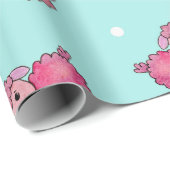 Happy Sheep Geschenkpapier (Rolleneckpunkt)