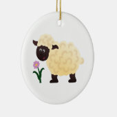 Happy Sheep Keramik Ornament (Rechts)