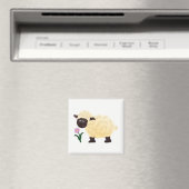 Happy Sheep Magnet (In Situ (Geschirrspüler))