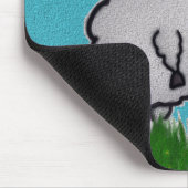 Happy Sheep Mousepad (Ecke)