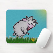 Happy Sheep Mousepad (Mit Mouse)