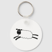 Happy Sheep Schlüsselanhänger (Vorderseite)