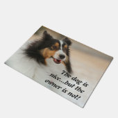 Happy Shelty Fußmatte (Schrägansicht)