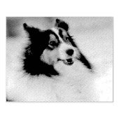 Happy Shelty Gummistempel (Prägung)
