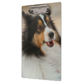 Happy Shelty Notebook Klemmbrett (Links)