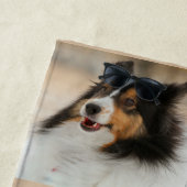 Happy Shelty Strandtuch (Beispiel)