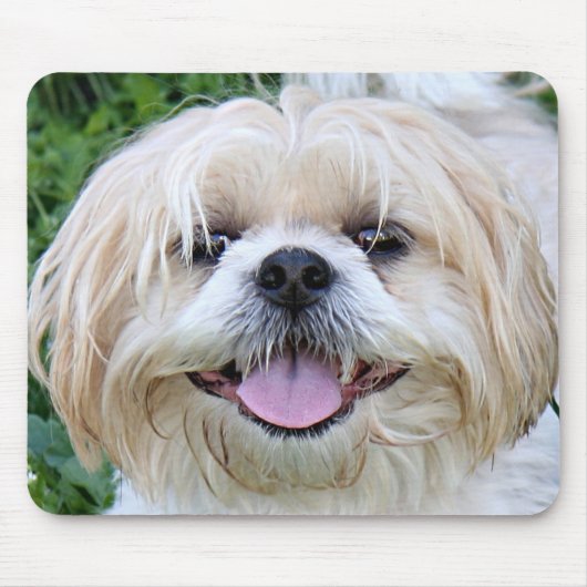 Happy Shih tzu Mousepad (Vorne)