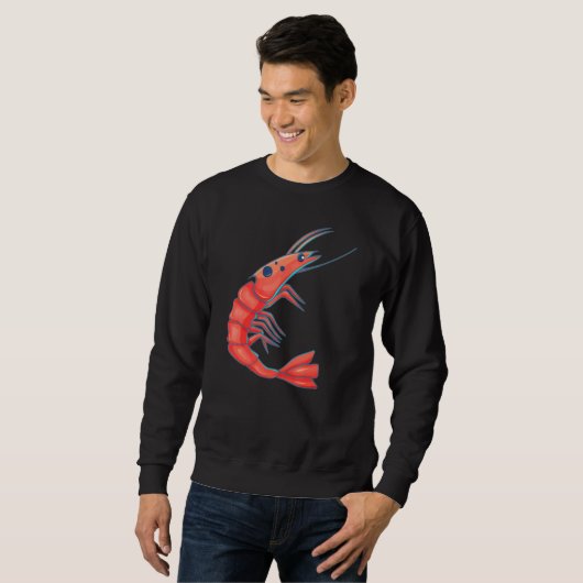 Happy Shrimp Sweatshirt (Vorne ganz)