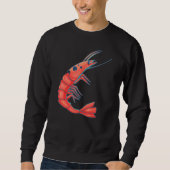 Happy Shrimp Sweatshirt (Vorderseite)