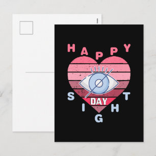 Happy Sight Day Feiertagspostkarte