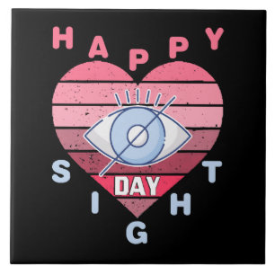 Happy Sight Day Fliese