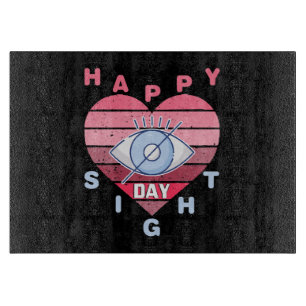 Happy Sight Day Schneidebrett