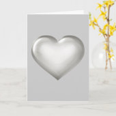 Happy Silver Anniversary Karte (Gelbe Blume)