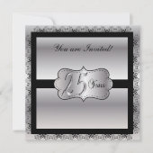 Happy Silver Jubiläum 25 Jahre Einladung (Vorderseite)