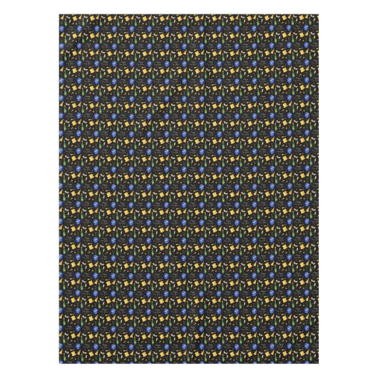 Happy Silver Year Eve Celebrations Party Tischdecke (Vorderseite)