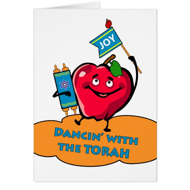 Happy Simchat Torah, Tanzen mit der Tora, Apple (Vorne)
